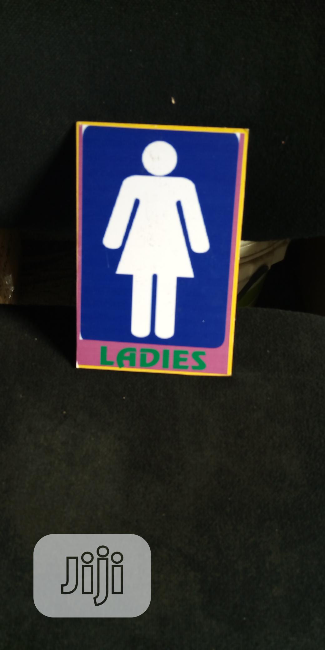 Ladies Toilet Signage in Orile Home Accessories, Young Charles Jiji.ng