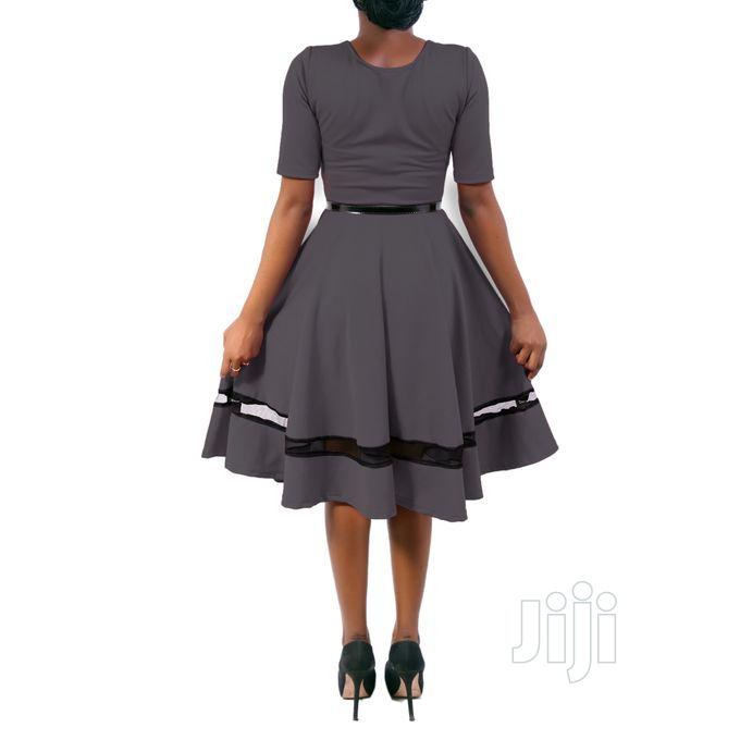 net skater dress