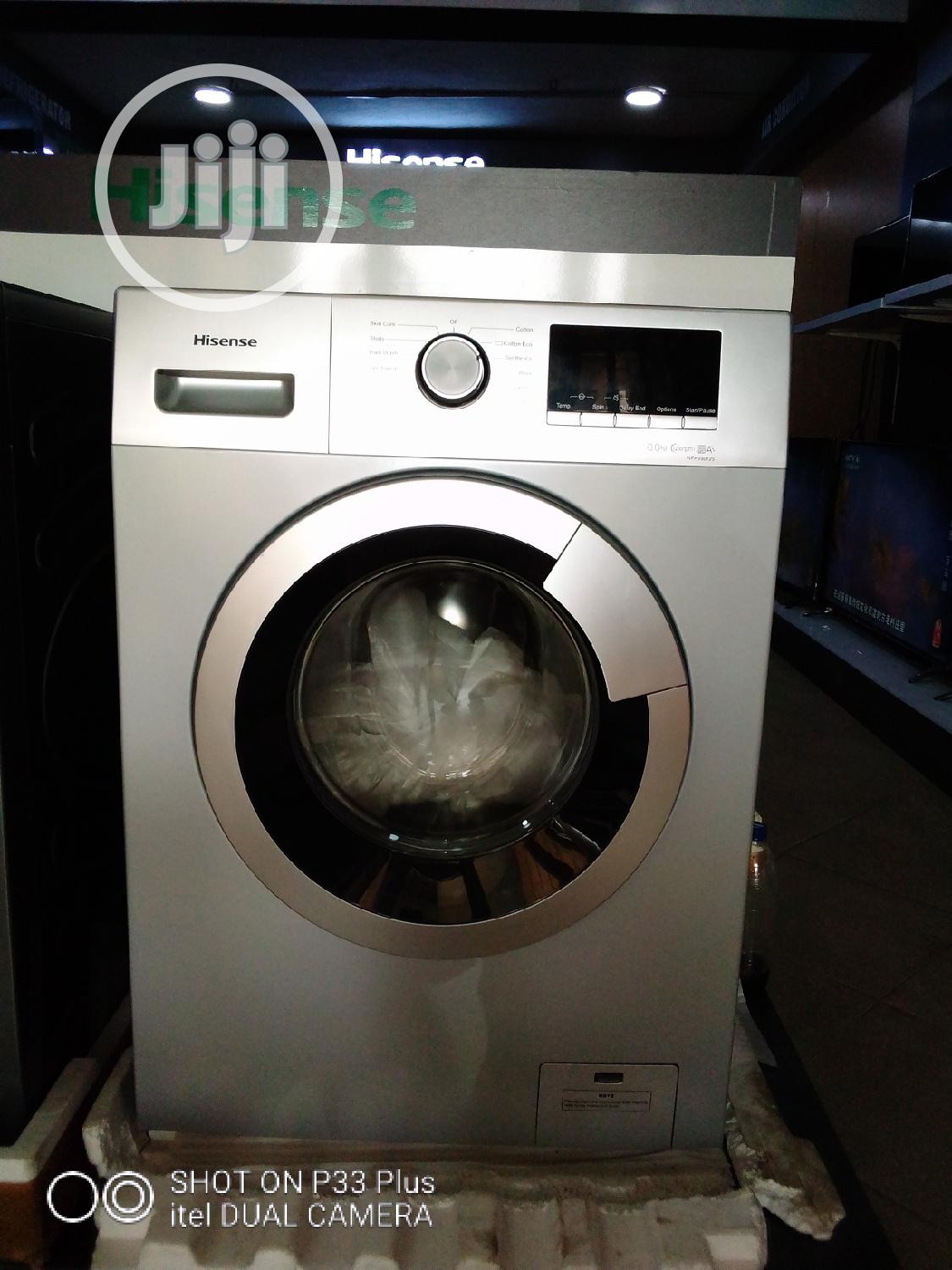 Hisense 8kg Auto Front Load Washing Machine in Ikeja Home Appliances