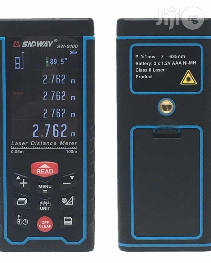 Upgraded Coloured Screen Laser Distance Meter 0.05 To 100m in Amuwo