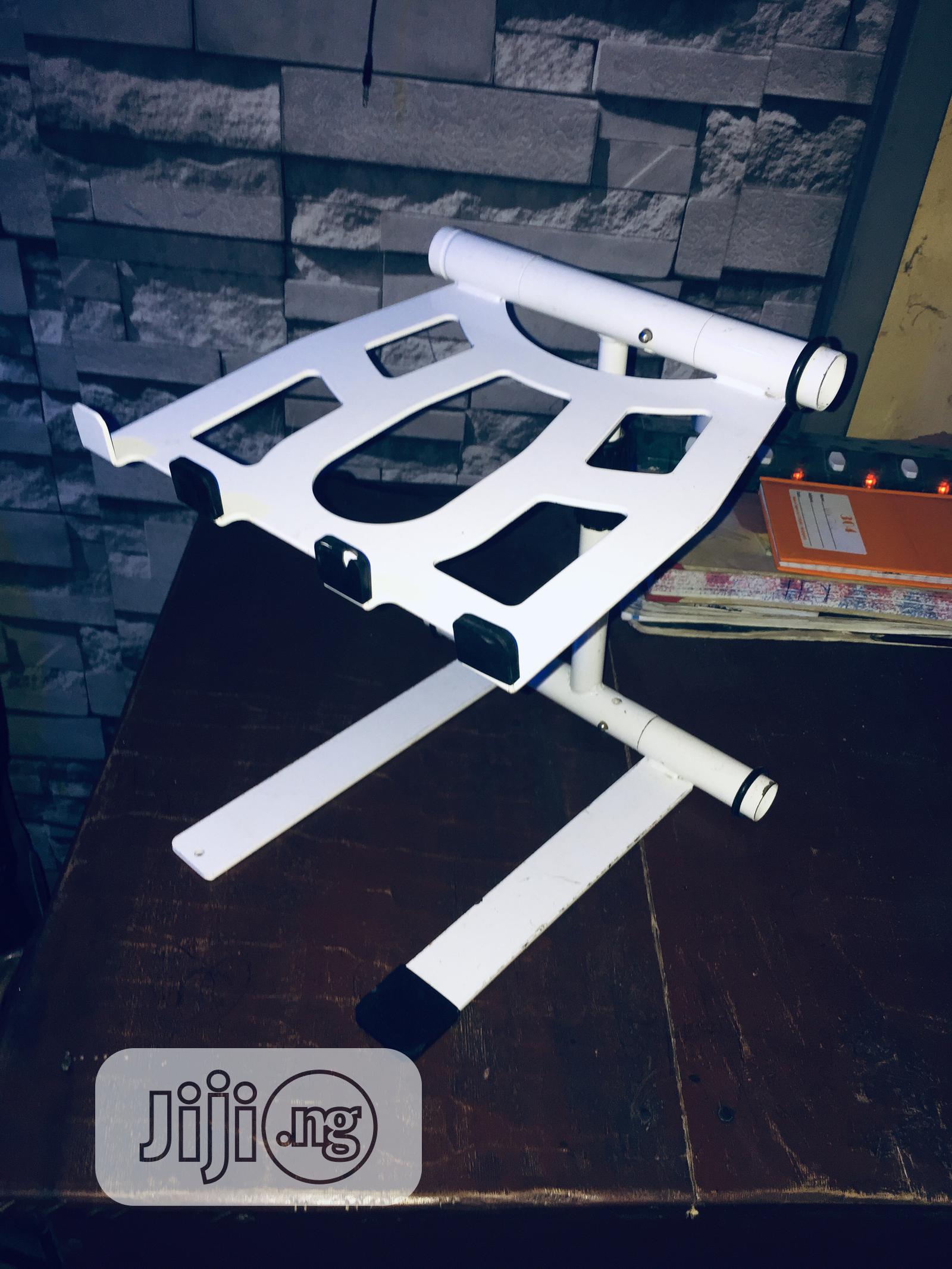Dj Laptop Stand White in Lagos Island (Eko) Audio & Music Equipment, Sage Baba Jiji.ng