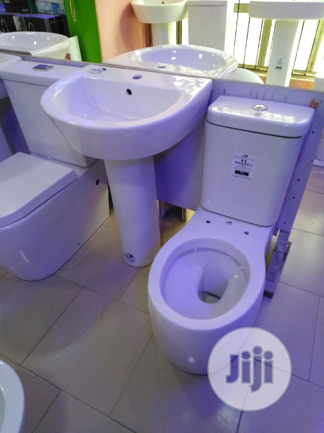 Italian Executive Complete Water Closet Toilet Set in Orile Plumbing