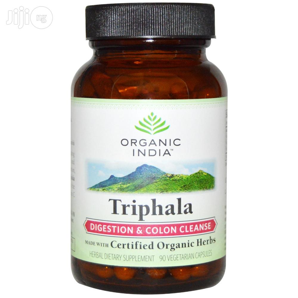 Organic India Triphala, Digestion Colon Cleanse 90capsules in Alimosho