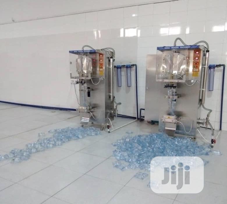Sachet Water Making Machine For Pure Water Production Complete Setup in