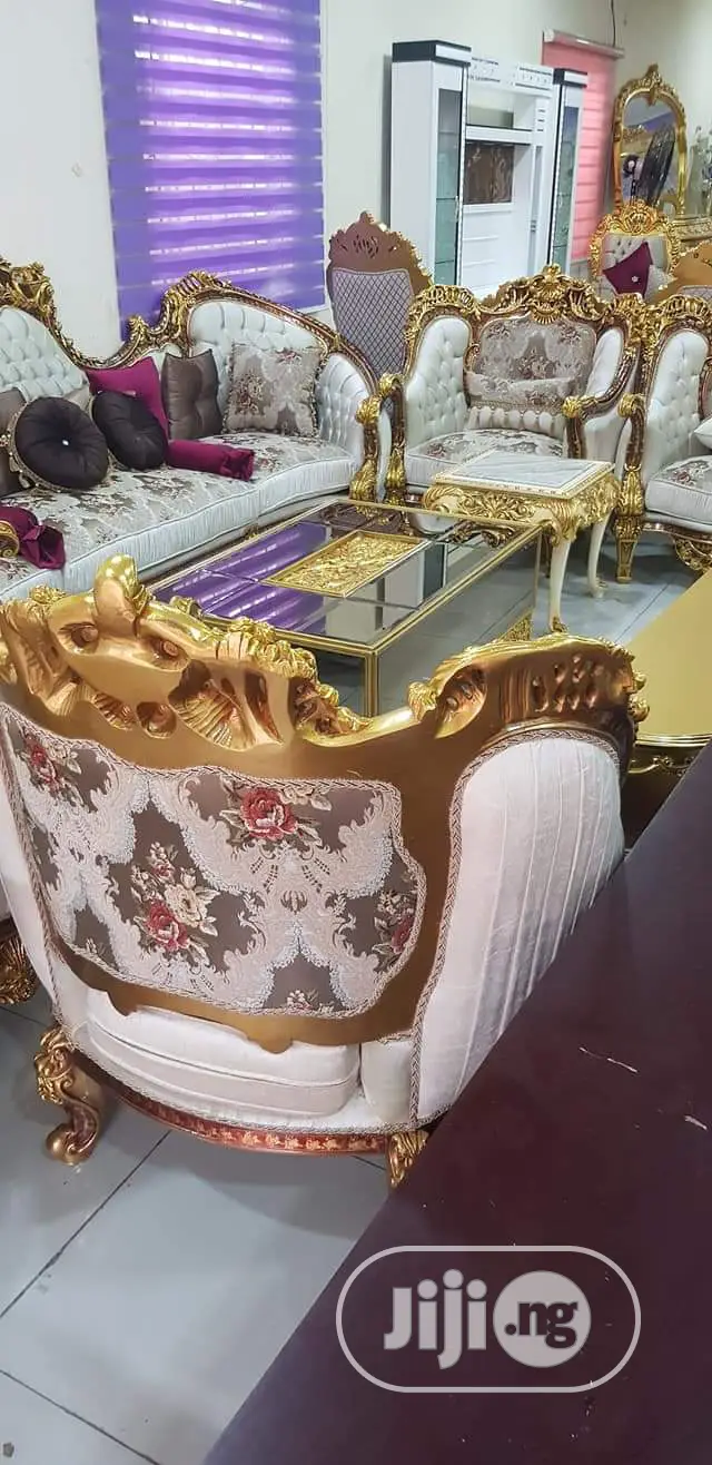 Italian Unique Royal Sofas Chairs By 7 Seaters in Ojo Furniture