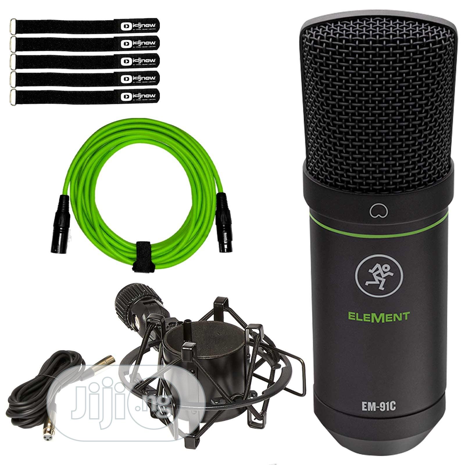 Mackie Em91c Element Series LargeDiaphragm Condenser Micro in Ikeja