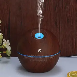 Photo - Color Changing LED Ultrasonic Aroma Humidifier - Round