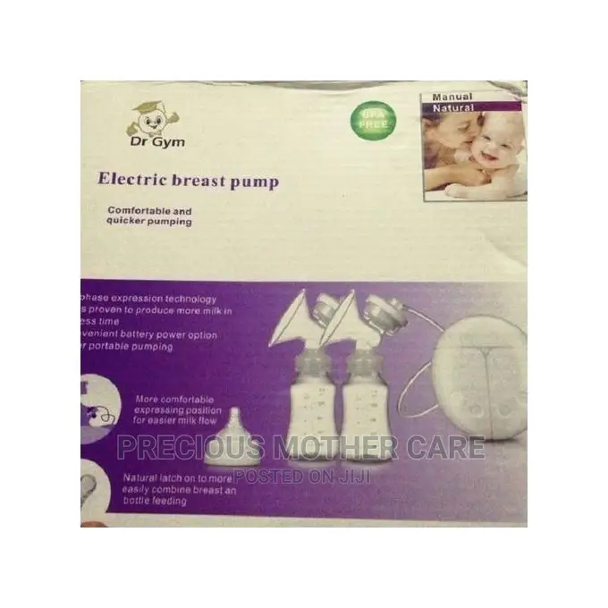 Dr Gym Double Electric Breast Pump for Nursing Mother in Yaba