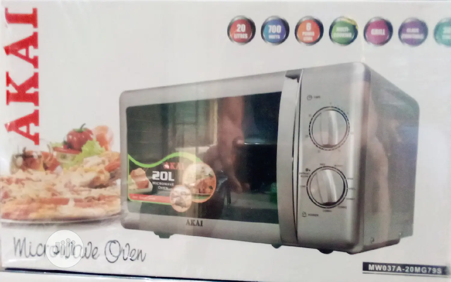 20 Litres Akai Microwave Oven in Lagos Island (Eko) Kitchen