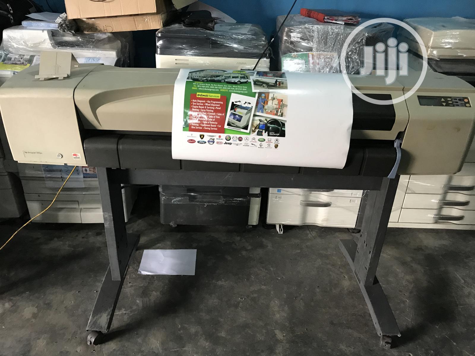 HP Designjet 500 42 Inches Printer in Surulere - Printing Equipment,  Oluwadamilola David | Jiji.ng