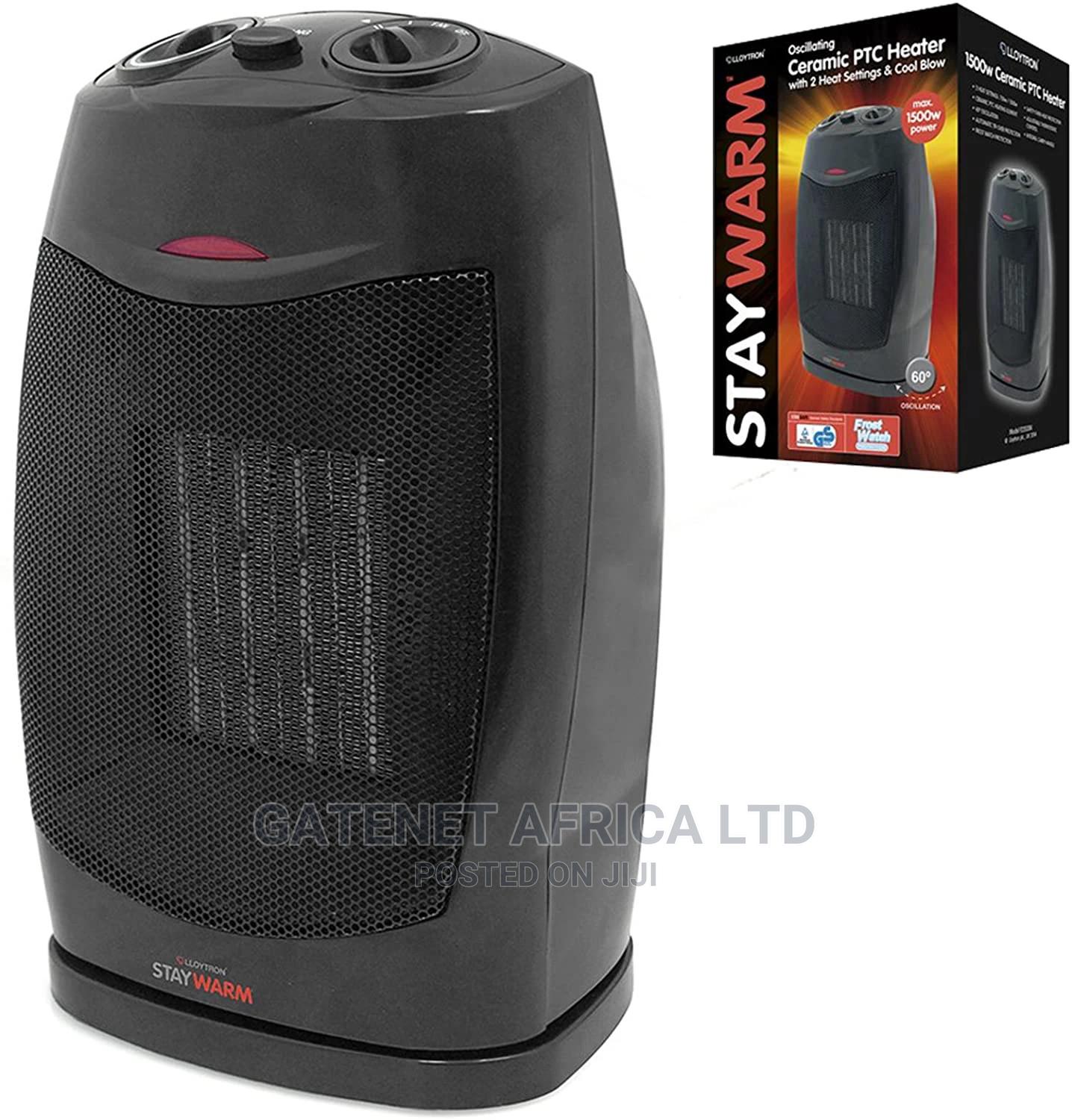 Oscillating Fan Heater Electric Portable Space Room Heater in Magodo