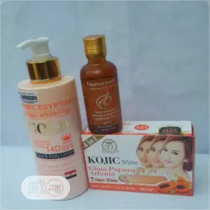 Photo - Pure Egyptian Magic Whitening Body Cream, Serum and Soap,