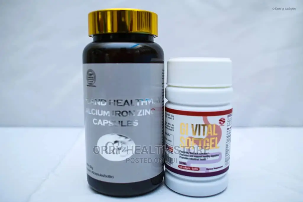 Gi Vital Soft Gel And Calcium Iron Zinc Capsule in AmuwoOdofin
