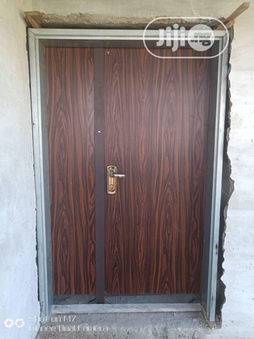 Israeli Armoured Security Door.Original Multilock 4ft Double in DeiDei