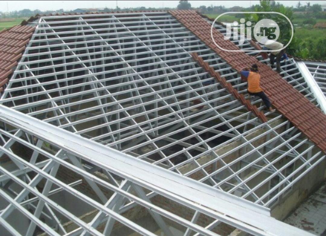Steel Roofing Trusses CChannel Roofing Trusses Roofing in Yaba