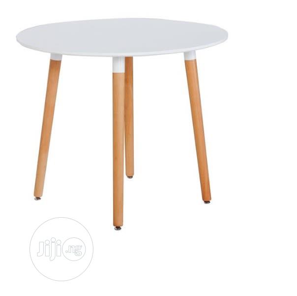 Argos Home Charlie Round 4 Seat Dining Table White In Ikeja Furniture Caowooderlandnigeria Nigeria Jiji Ng Argos Home Charlie Round 4 Seat Dining, White Round Kitchen Table