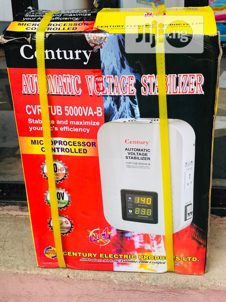 Century Wall Mounted 5000W Digital Stabilizer in Ajah Electrical
