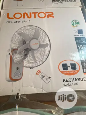 Photo - Lontor Rechargeable Wall Fan