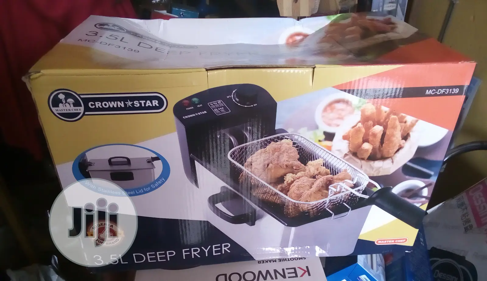 Master Chef Crown Star 3.5L Deep Fryer 2000w 240v in Ikeja Kitchen