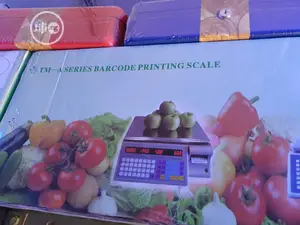 Photo - Barcode Label Printing Scale For Weigh Barcode/Label