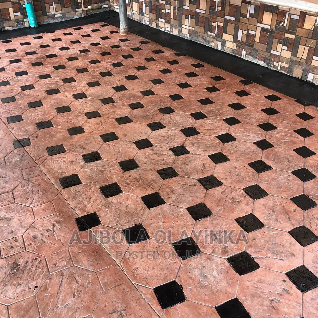 Stamped Concrete / Polish / Color Hardener in Lekki Building