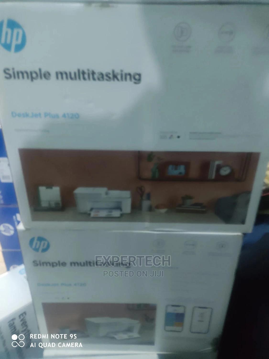 HP Deskjet PLUS 4120 All In One Printer 3xv14b In Ikeja Printers 