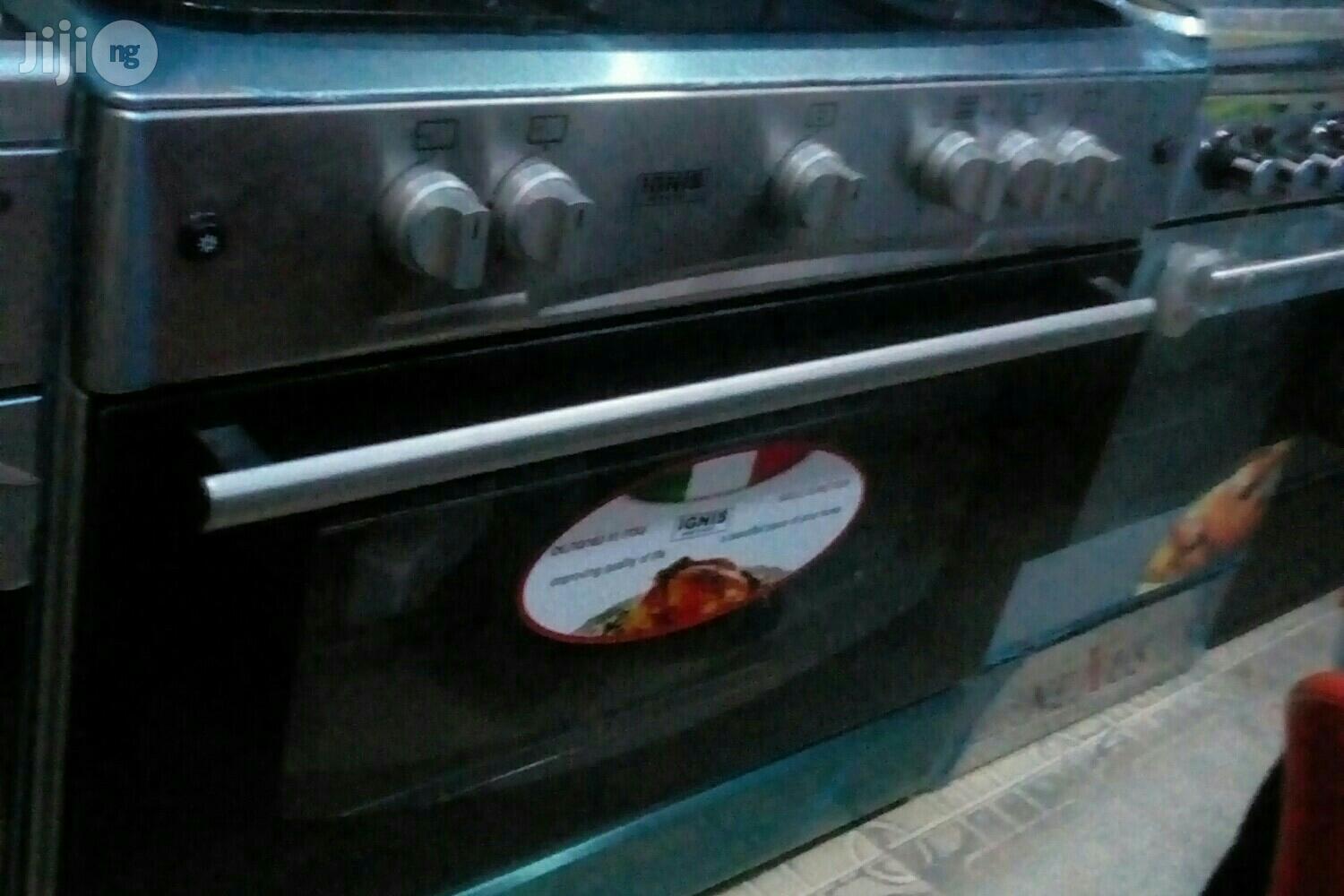 Lgnis Gas Cooker Five Burner All Gas in Ojo Kitchen Appliances