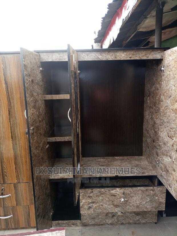 Wooden Wardrobe 4feet by 6feet in Mushin Furniture, Sulaiman Aremu