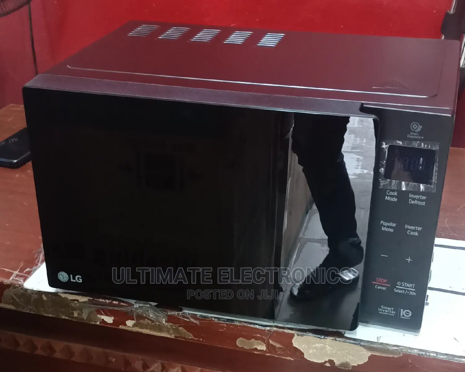 LG 25LITERS Smart Inverter Neochef Grill MicrowaveMh6535gis in Ojo