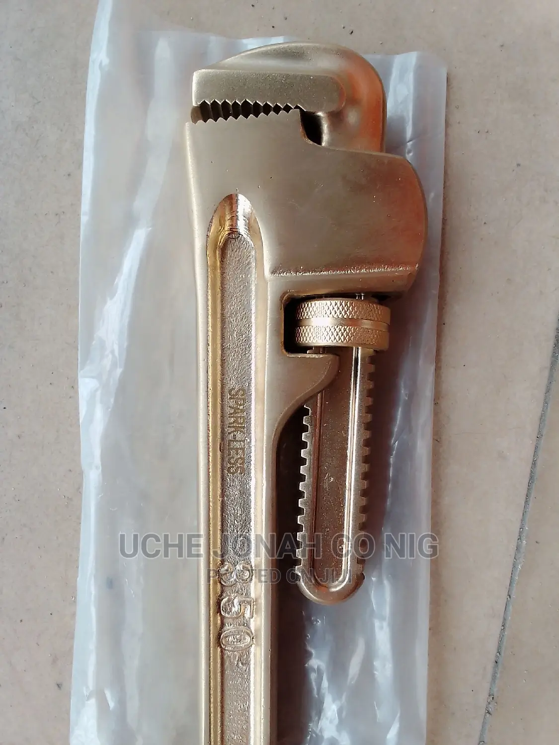 8" NonSpark Pipe Wrenches ( Brass ) in PortHarcourt Manufacturing