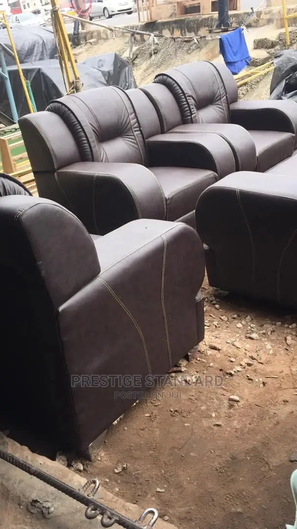 A 7 Sitter Chair, Made With Leather