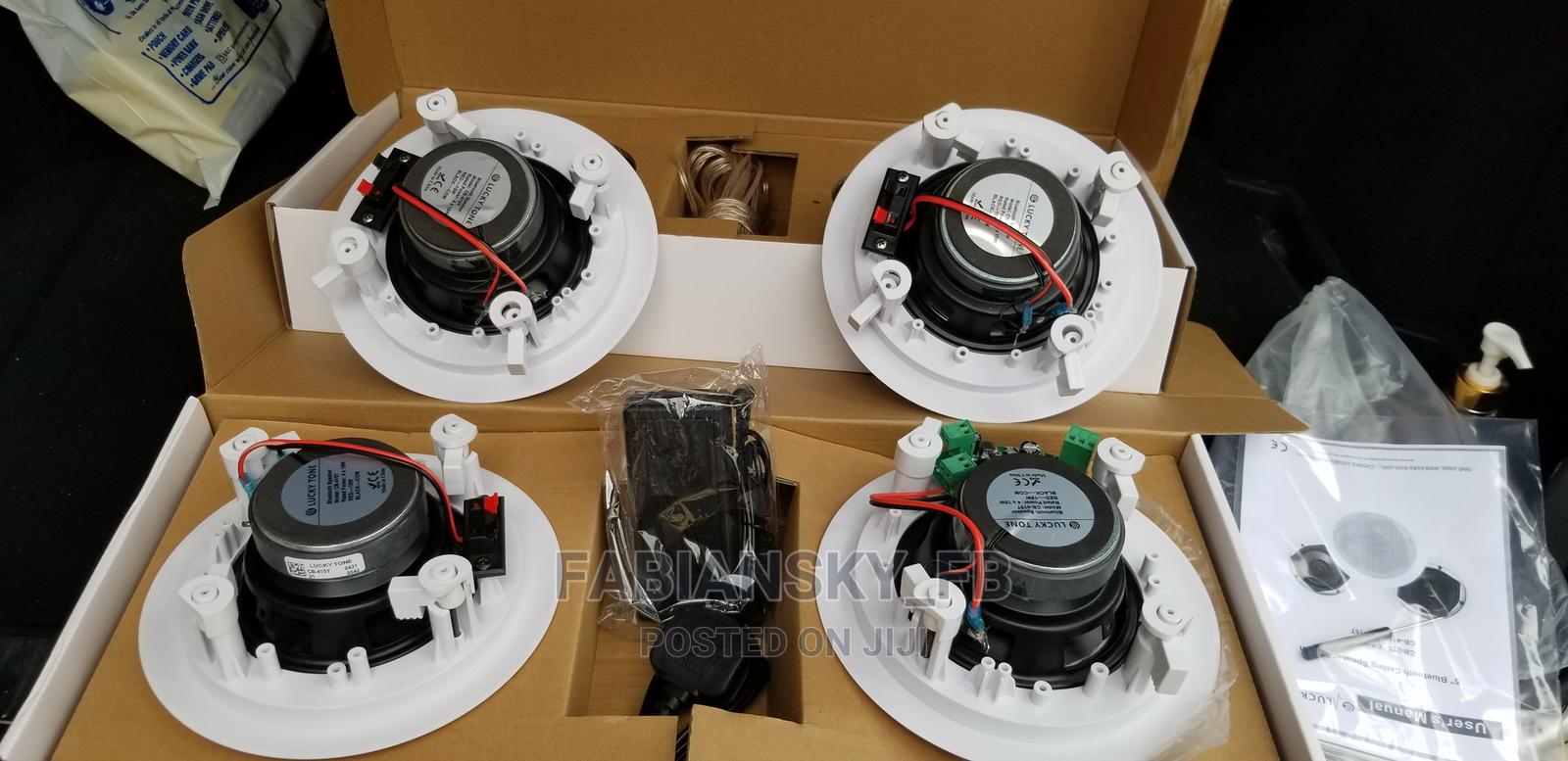 Original Lucky Tone Bluetooth Ceiling Speakers 4in1, 15watts in Ikeja