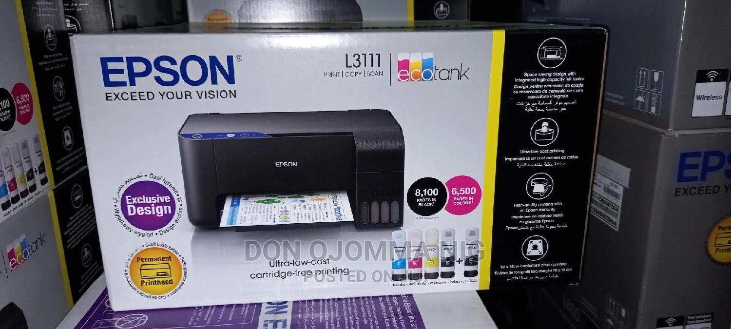 Epson Ecotank L3111 AllInOne Ink Tank Sublimation Printer in Lagos