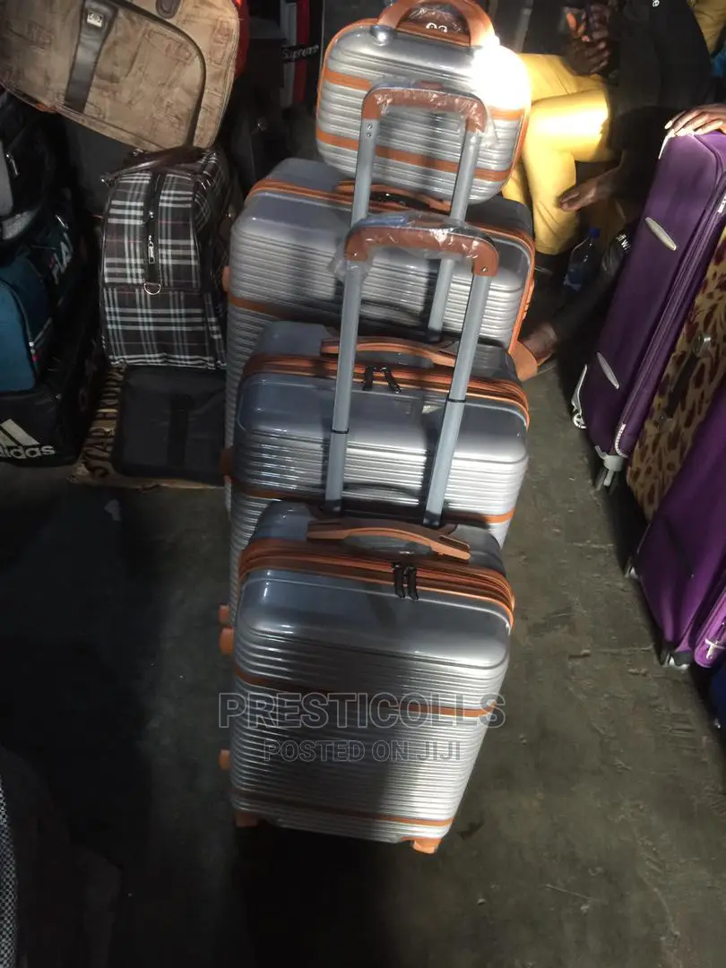 Gray Rubber Travel Luggage Box in Mushin Bags, Prestigious