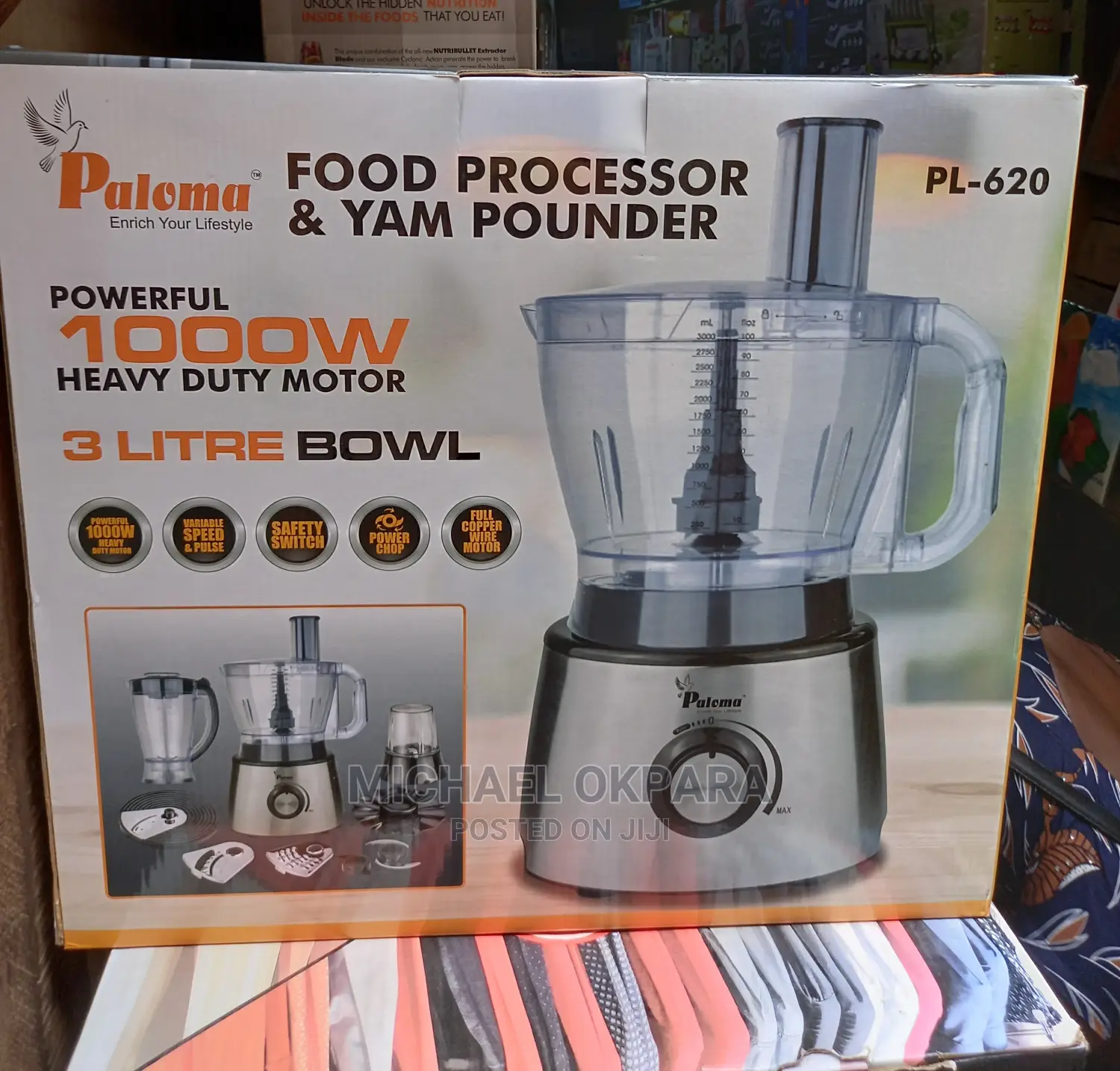 Paloma Food Processor/Yam Pounder in Lagos Island (Eko) Kitchen