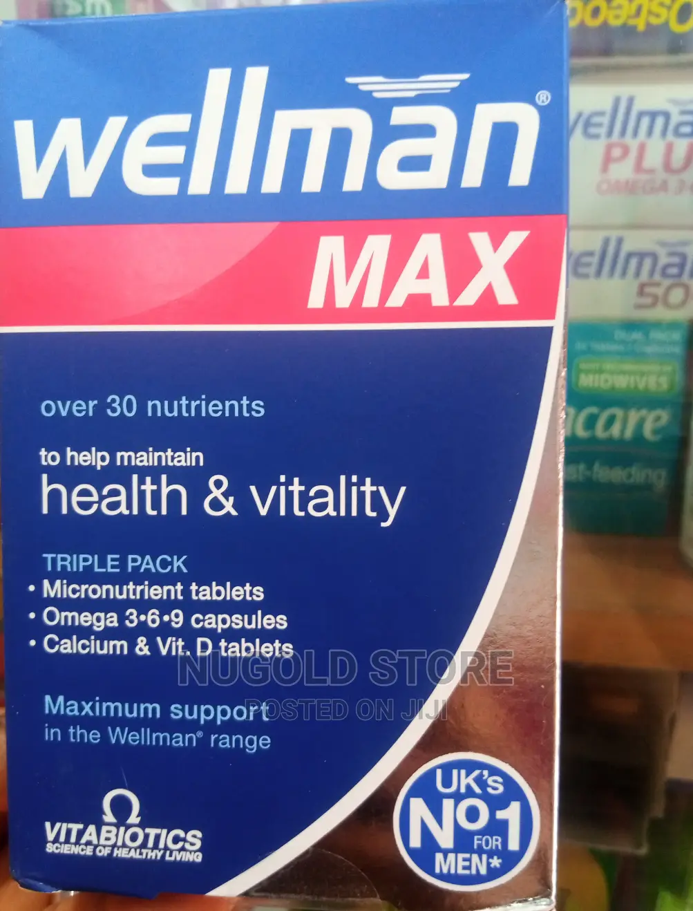 Wellman Max 3In1 Triple Pack Vitamins *84 Tablet in Lagos Island (Eko