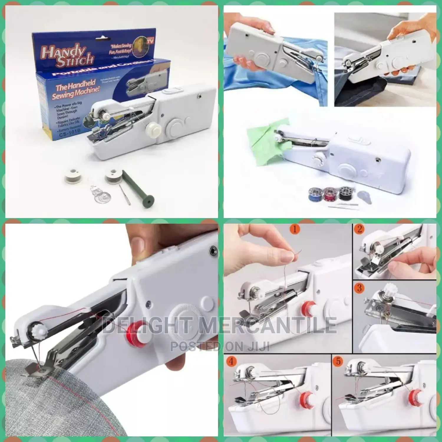 Handy Stitch Portable Handheld Mini Sewing Machine in Ibadan Home Appliances, Ajomale Mohammed