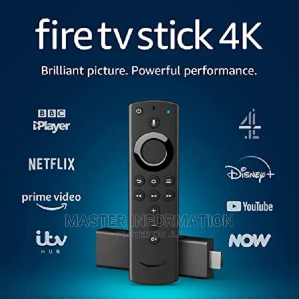Amazon Fire TV Stick 4K Alexa Voice in Ikeja TV & DVD Equipment