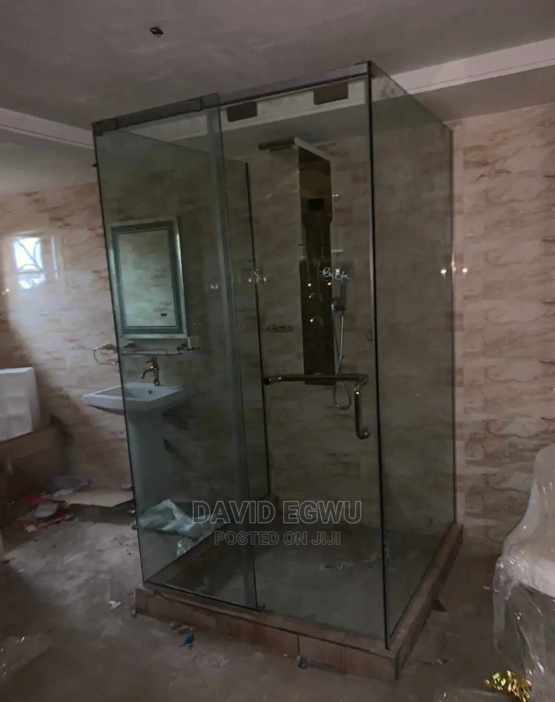 Slidibg Shower Cubicle in Kubwa Plumbing & Water Supply, David Egwu