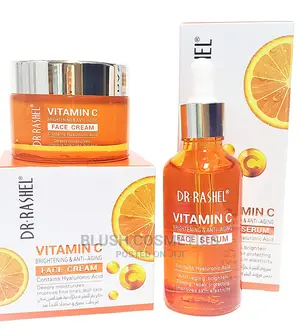 Photo - Dr Rashel Vitamin C Face Serum and Vitamin C Face Cream 50g