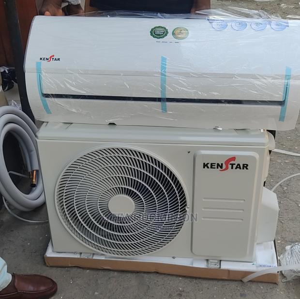 New Kenstar 1.5hp Split Super Cooling Air Conditioner + Kit in Ojo