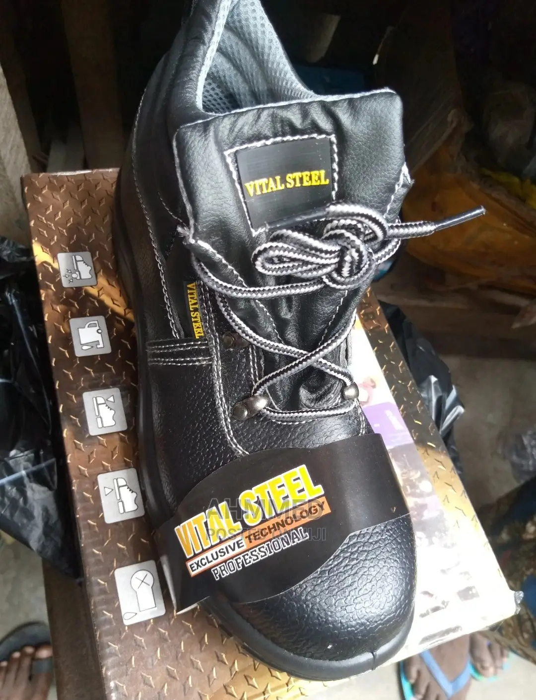 Vital Steel Safety Boots in Lagos Island (Eko) Safetywear & Equipment