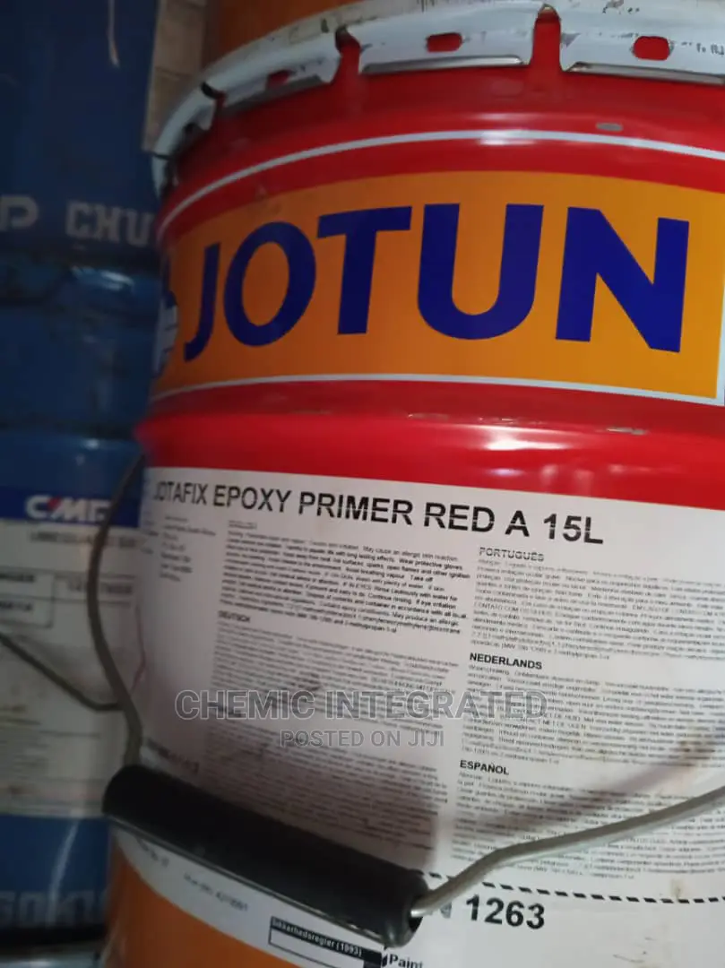 Jotun Epoxy Primer Red Paint in Apapa Building Materials, Chemic