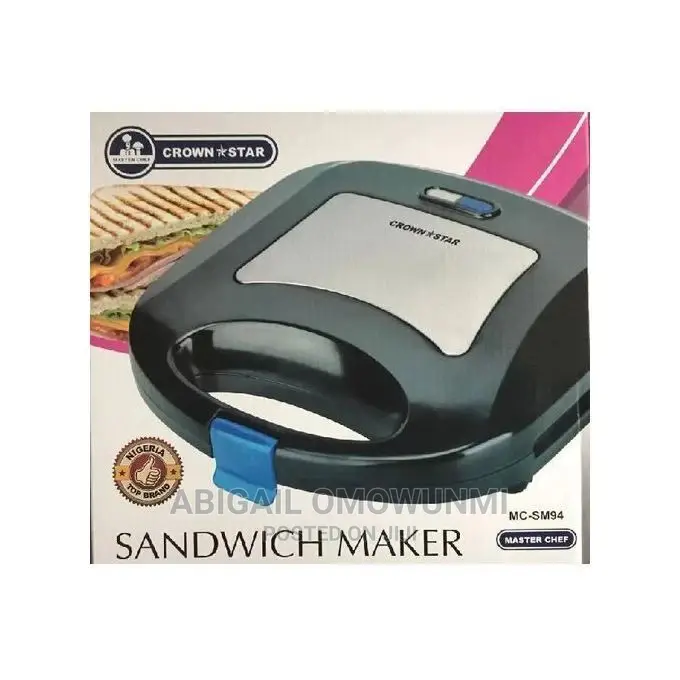 Crown Star Sandwich Maker/ Toaster 2 Slice in Lagos Island (Eko