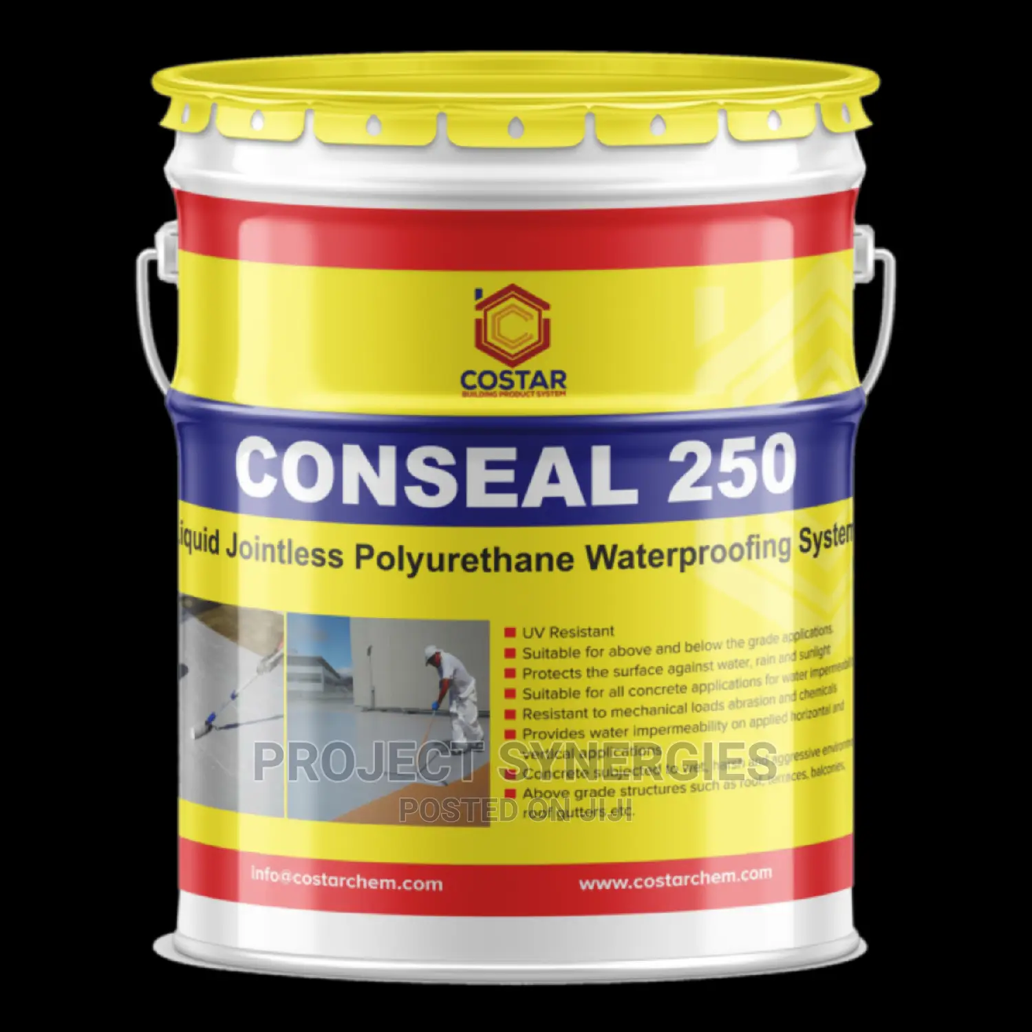 Costar Conseal 250 Polyurethane Waterproofing Paint in Ajah Building