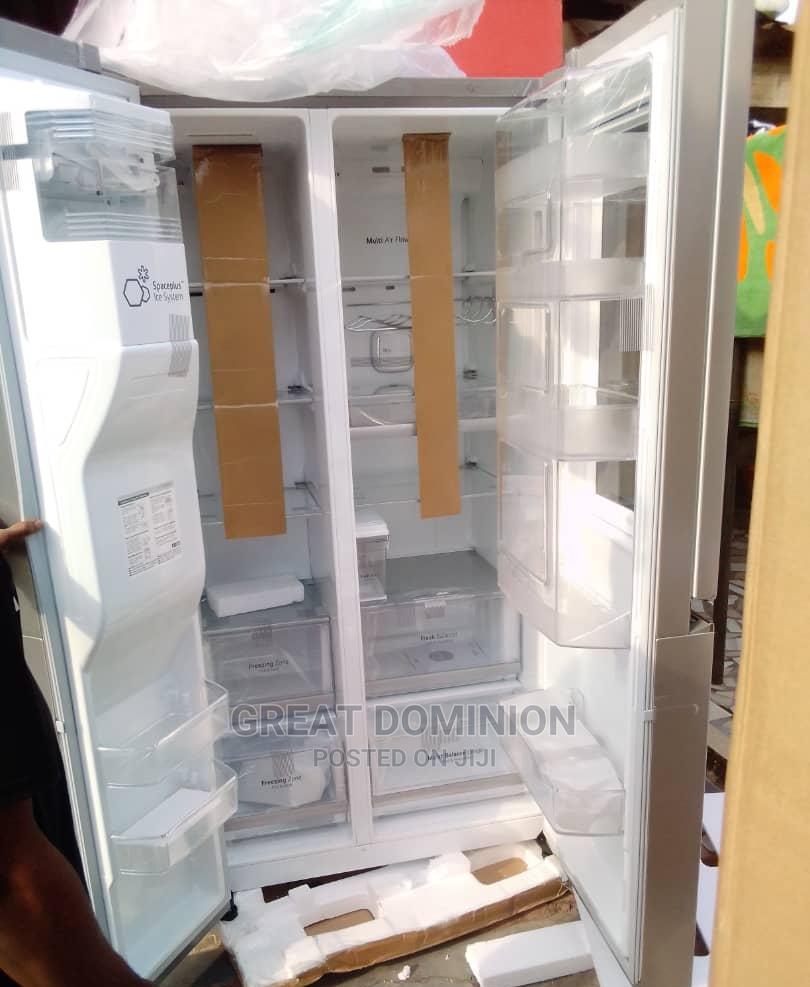 LG 668ltr Knock Knock Fridge + Ice Maker+Dispenser+ 2yrs in Ajah