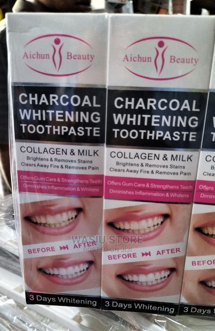 Charcoal Teeth Whitening Toothpaste in Lagos Island (Eko) Bath & Body