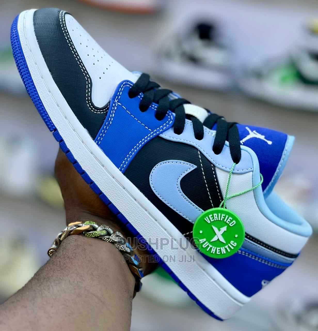 AIR JORDAN 1 Low ' RACER BLUE WHITE 