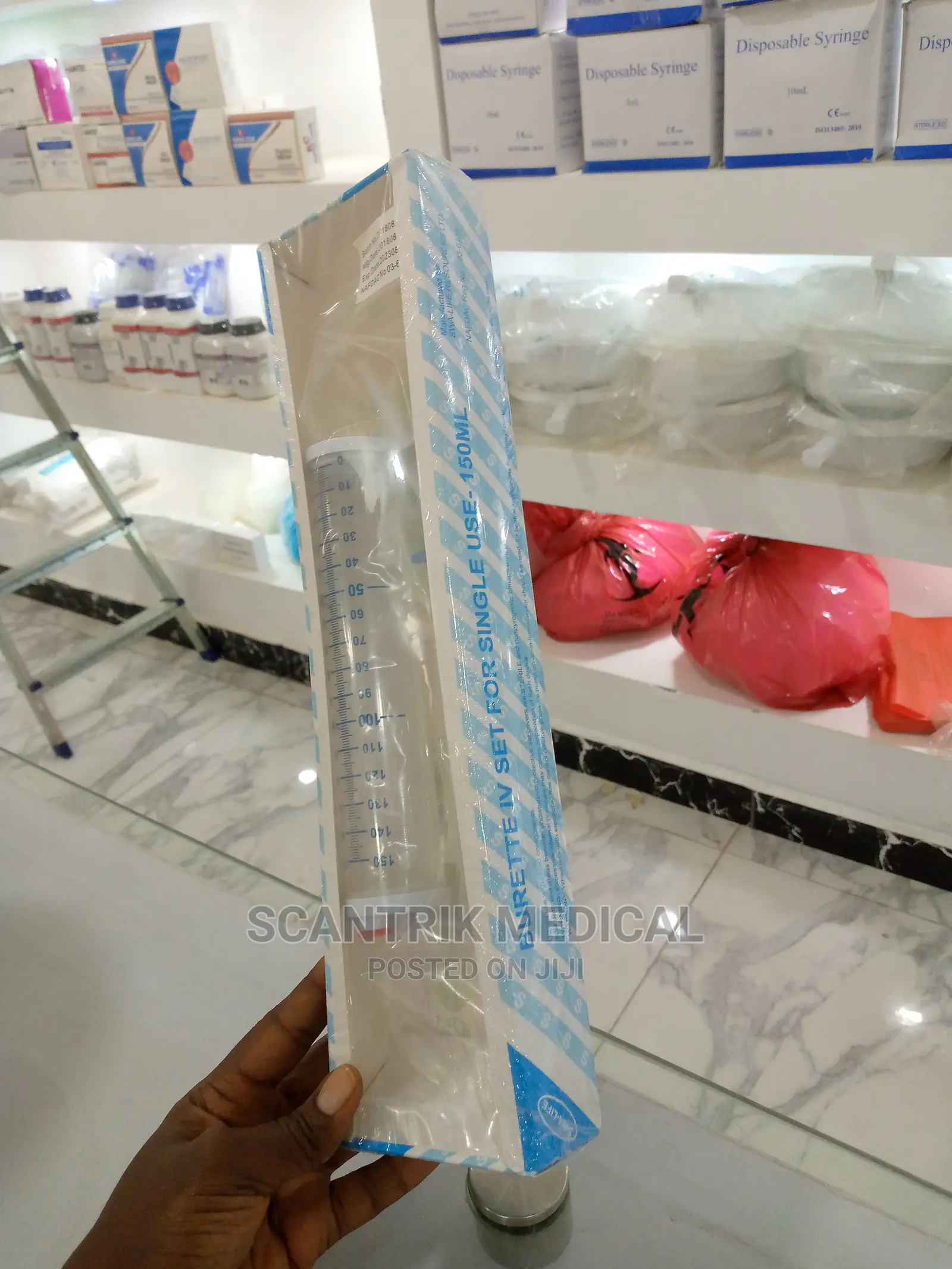 Infusion Giving Set, With Burette, Sterile, Single Use in PortHarcourt