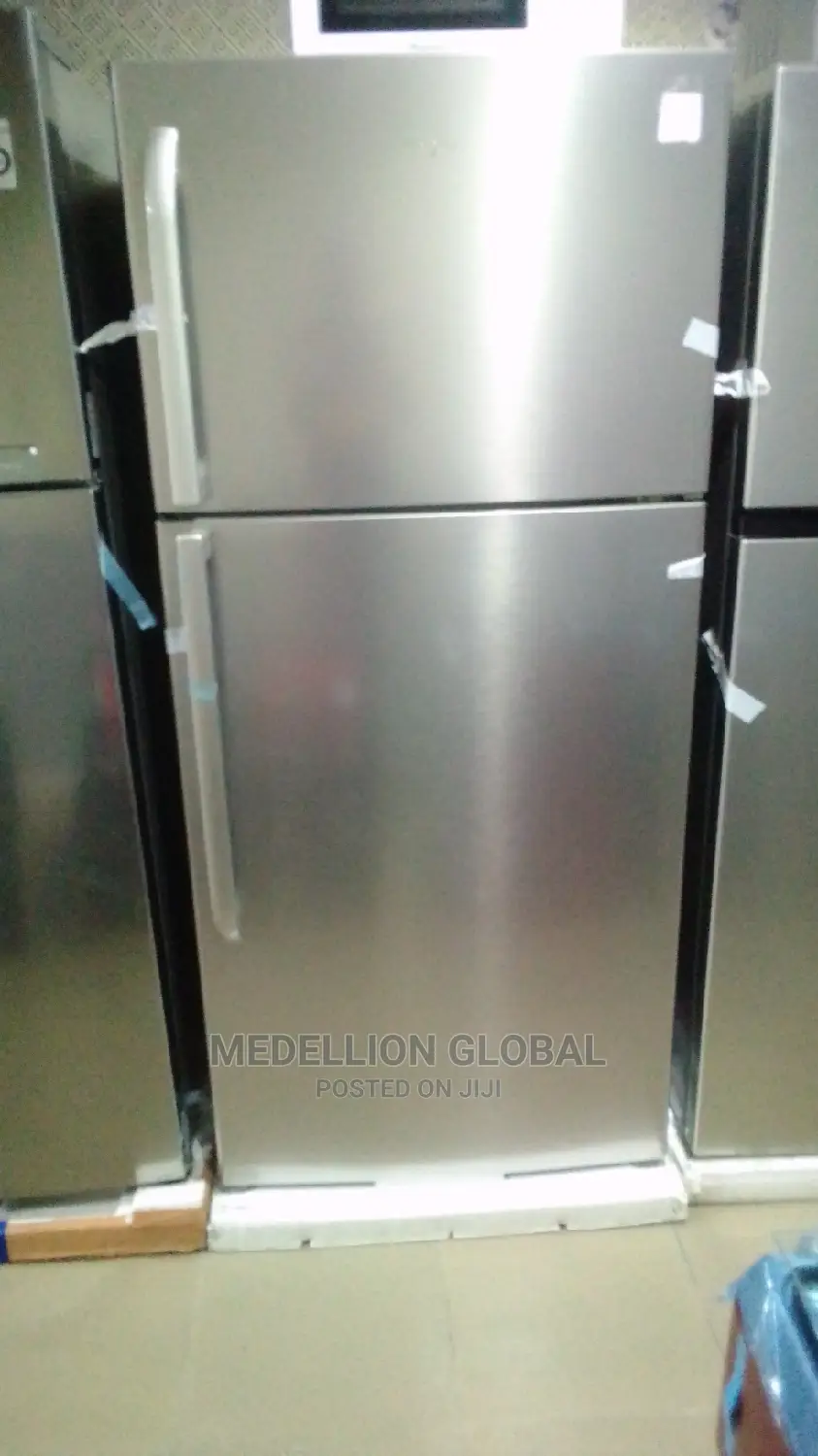 Hisense 490L Standing Double Door Fridge REF 65 WR. in Ikeja Kitchen
